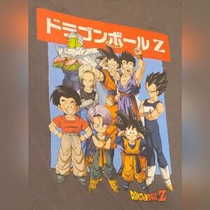 DRAGON BALL Z Adult Graphic T-Shirt - Gray